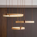 Celestial Orbit Travertine Chandelier - Simprolos