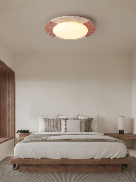 Celestial Travertine Ceiling Lamp - Simprolos