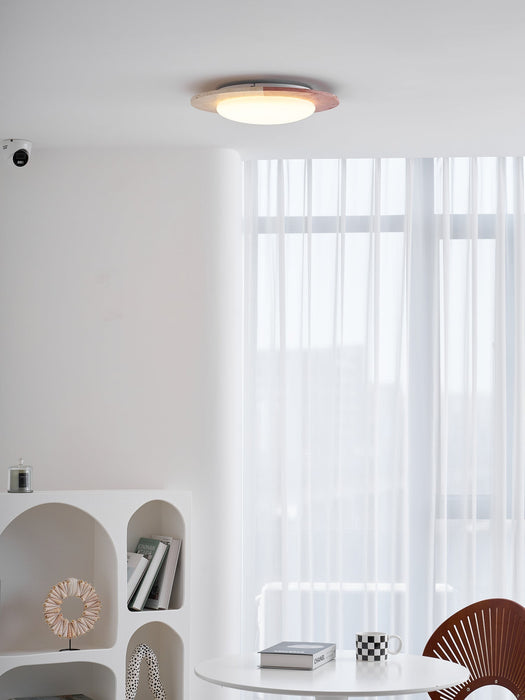 Celestial Travertine Ceiling Lamp - Simprolos