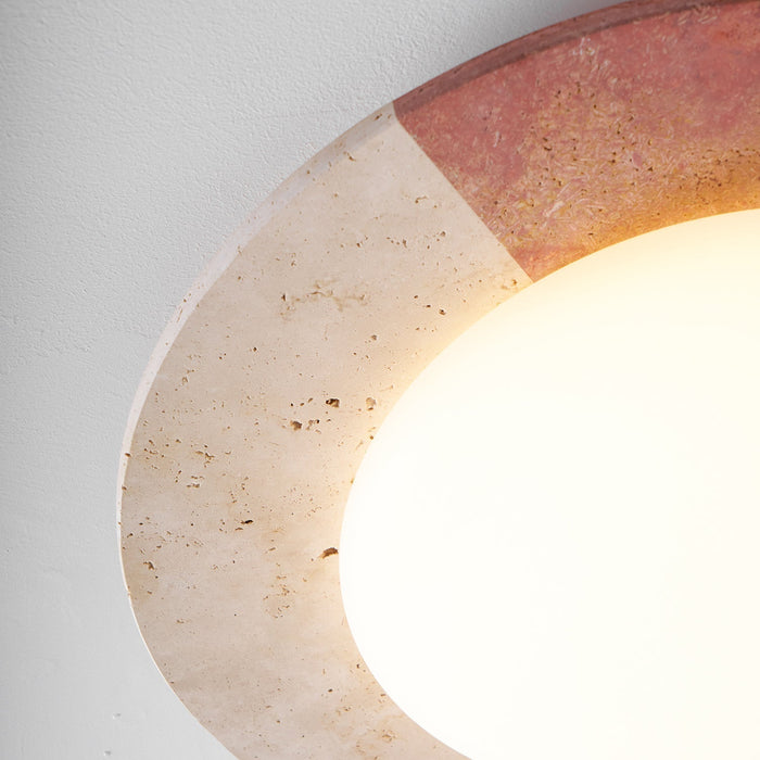 Celestial Travertine Ceiling Lamp - Simprolos