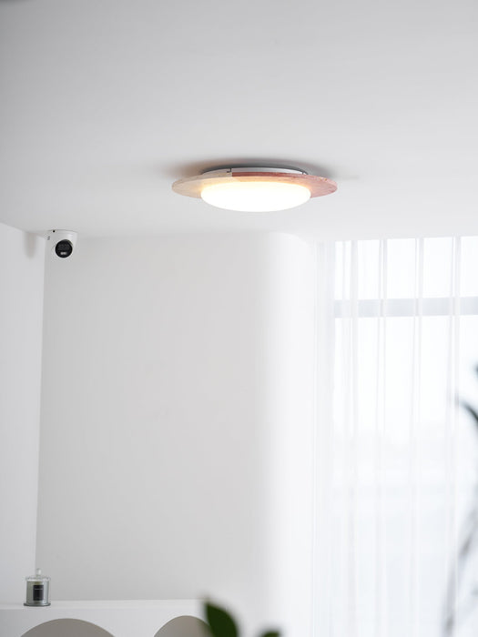 Celestial Travertine Ceiling Lamp - Simprolos