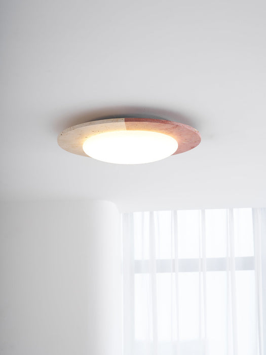 Celestial Travertine Ceiling Lamp - Simprolos