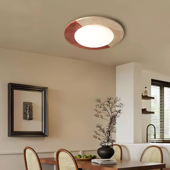 Celestial Travertine Ceiling Lamp - Simprolos