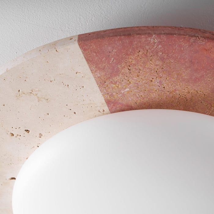 Celestial Travertine Ceiling Lamp - Simprolos