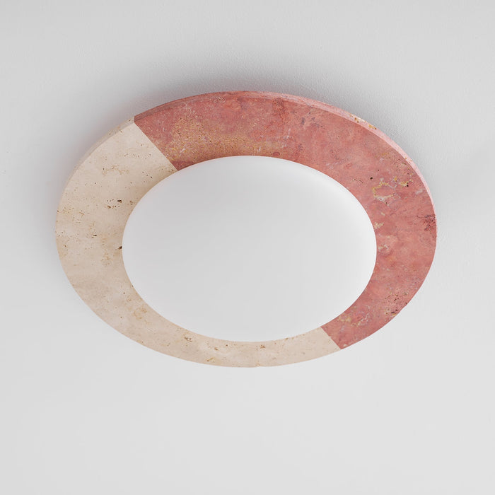 Celestial Travertine Ceiling Lamp - Simprolos