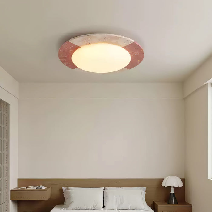 Celestial Travertine Ceiling Lamp - Simprolos