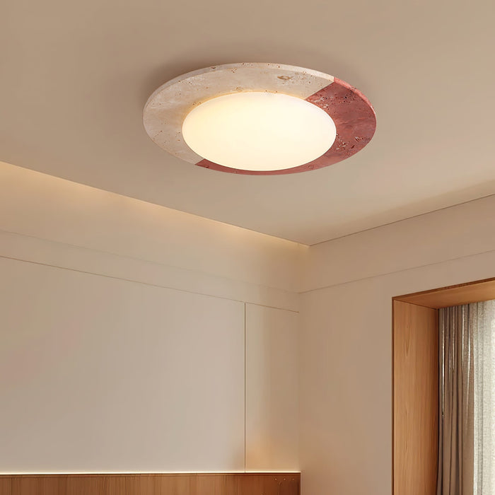 Celestial Travertine Ceiling Lamp - Simprolos