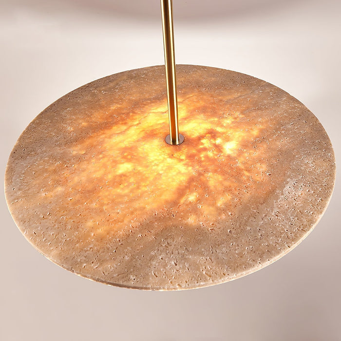 Celestial Travertine Pendant Light - Simprolos