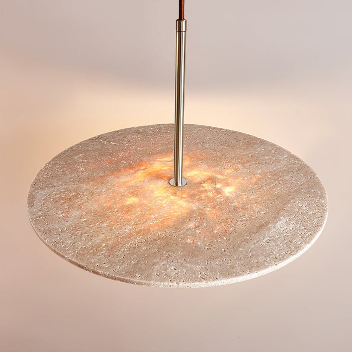 Celestial Travertine Pendant Light - Simprolos