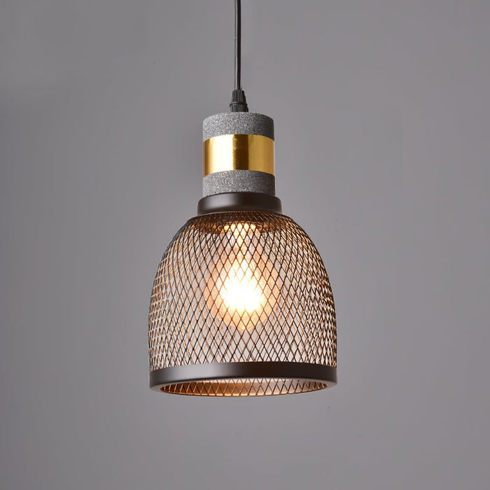 Cement Mesh Pendant Light - Simprolos