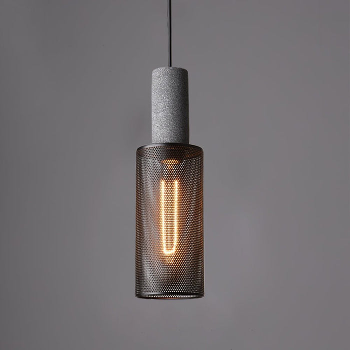 Cement Mesh Pendant Light - Simprolos