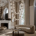 Chain Link Chandelier - Simprolos