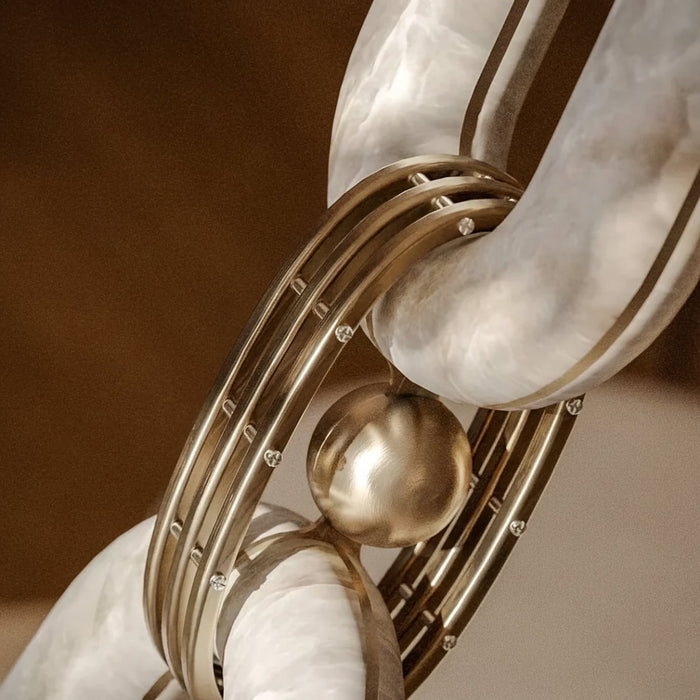 Chain Link Chandelier - Simprolos