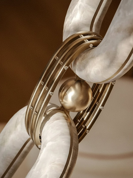 Chain Link Chandelier - Simprolos