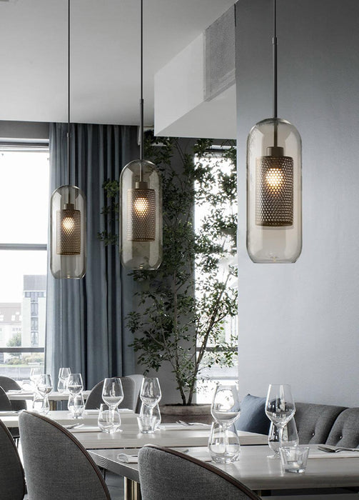 Chiswick Glass Pendant Light - Simprolos