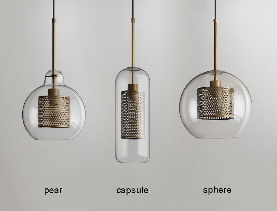 Chiswick Glass Pendant Light - Simprolos