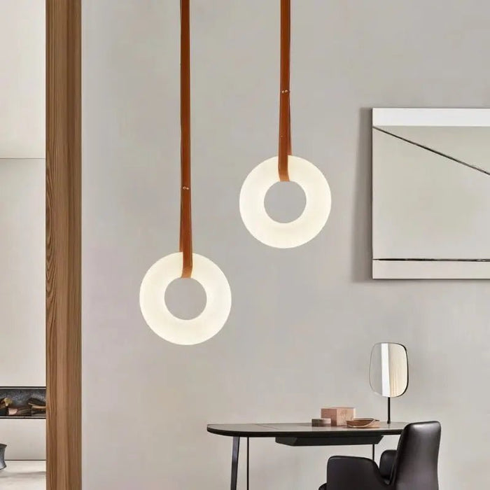Cingeto Alabaster Pendant Light - Simprolos