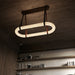 Circle Alabaster Chandelier - Simprolos