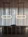 Circle Alabaster Chandelier - Simprolos
