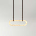 Circle Alabaster Chandelier - Simprolos