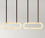 Circle Alabaster Chandelier - Simprolos