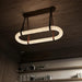 Circle Alabaster Chandelier - Simprolos