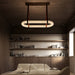 Circle Alabaster Chandelier - Simprolos