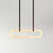 Circle Alabaster Chandelier - Simprolos