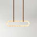Circle Alabaster Chandelier - Simprolos