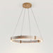 Circle Travertine Pendant Lamp - Simprolos