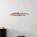 Circle Travertine Pendant Lamp - Simprolos