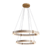 Circle Travertine Pendant Lamp - Simprolos