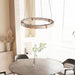 Circle Travertine Pendant Lamp - Simprolos