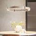Circle Travertine Pendant Lamp - Simprolos