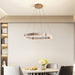 Circle Travertine Pendant Lamp - Simprolos