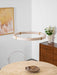 Circle Travertine Pendant Lamp - Simprolos