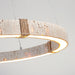 Circle Travertine Pendant Lamp - Simprolos