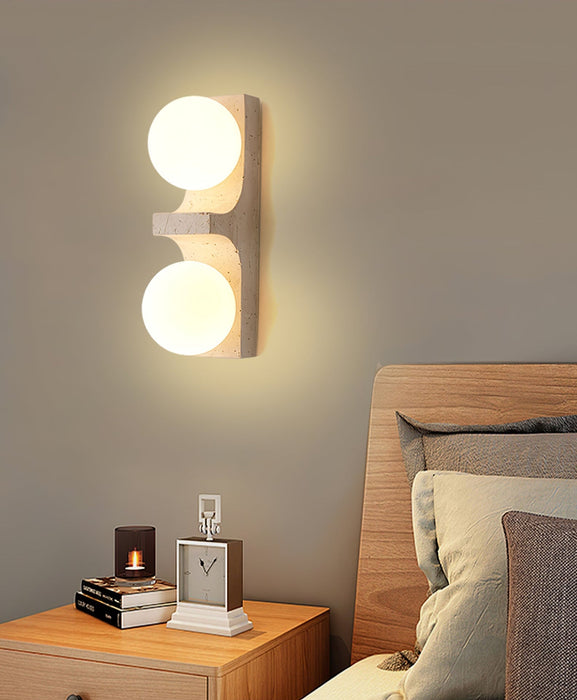 Cirra Travertine Wall Light - Simprolos