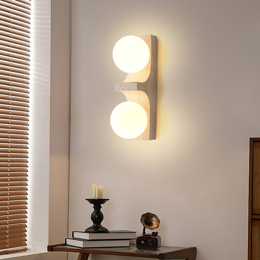 Cirra Travertine Wall Light - Simprolos