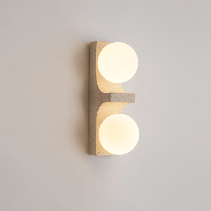 Cirra Travertine Wall Light - Simprolos
