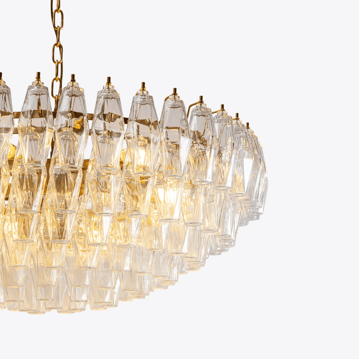 Clear Sorrento Chandelier - Simprolos