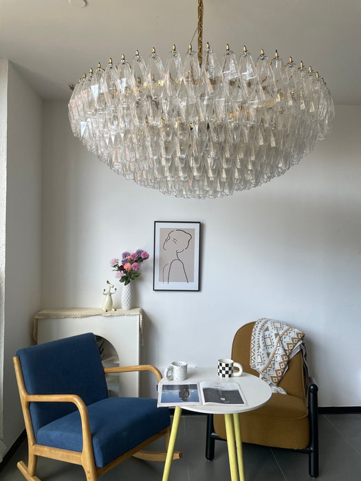 Clear Sorrento Chandelier - Simprolos