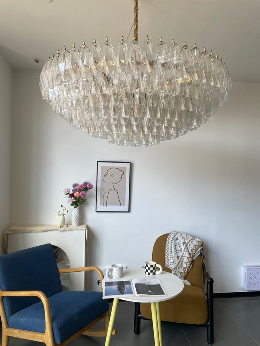 Clear Sorrento Chandelier - Simprolos