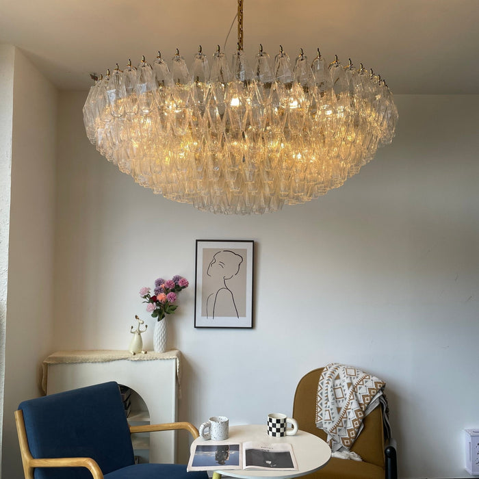 Clear Sorrento Chandelier - Simprolos