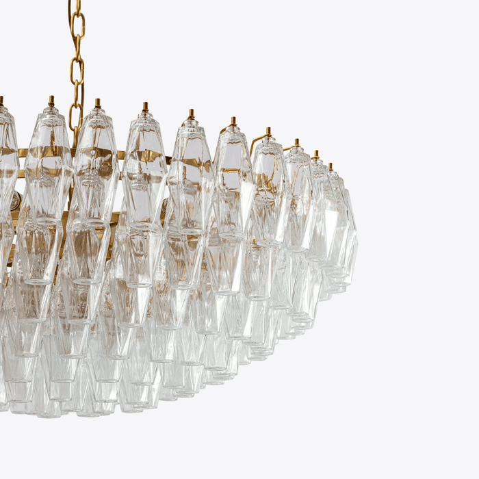 Clear Sorrento Chandelier - Simprolos
