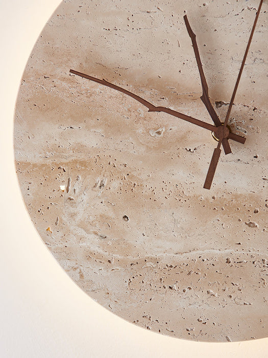 Clock Travertine Wall Lamp - Simprolos
