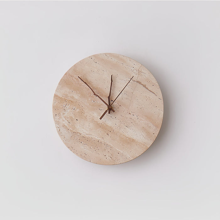 Clock Travertine Wall Lamp - Simprolos
