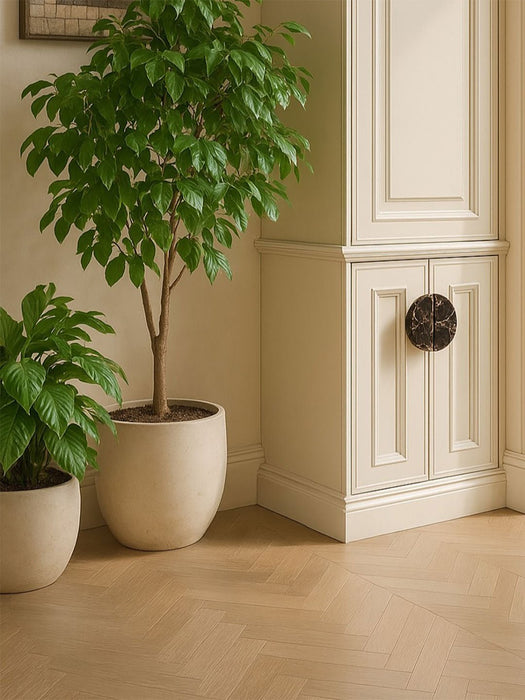 Coffee Marble Door Handle - Simprolos