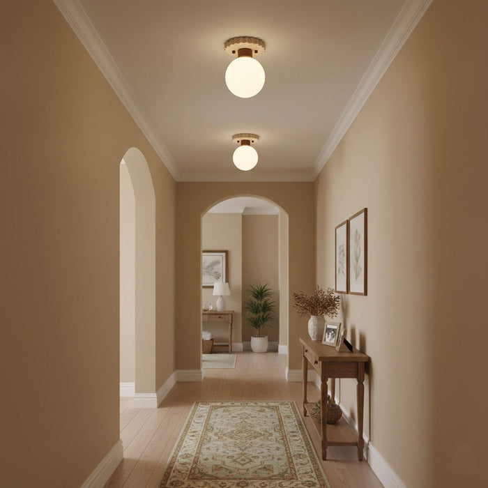 Cogstone Orb Ceiling Lamp - Simprolos