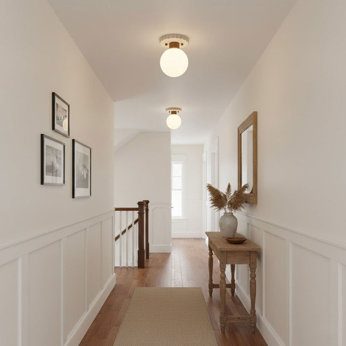 Cogstone Orb Ceiling Lamp - Simprolos